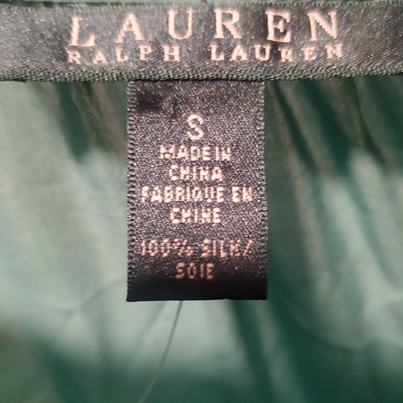 Ralph Lauren Teal Blouse NWT - Picture 2 of 8